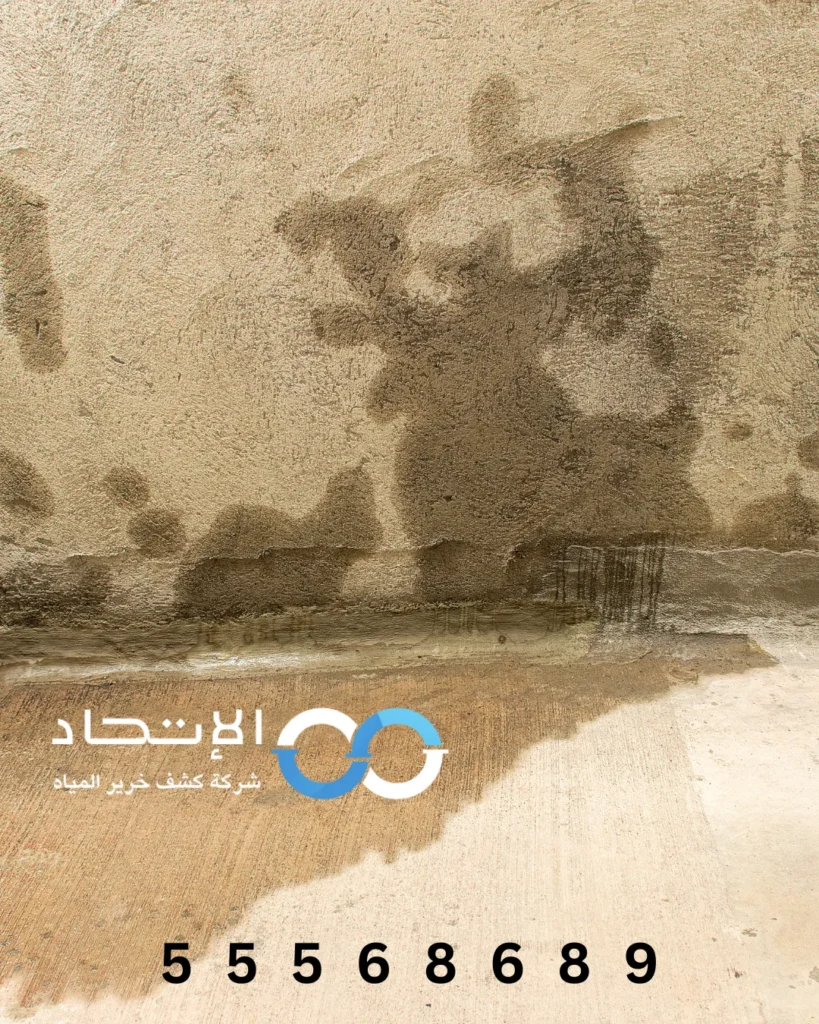 كشف خرير المياه بواسطة شركة الإتحاد